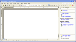 Office XP Word