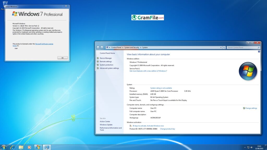 Windows 7 Professional ISO 64 bit Download