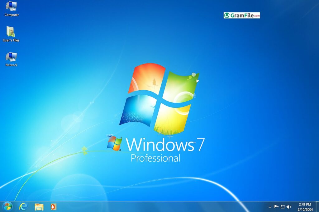 Windows 7 Professional SP3 Desktop Updated