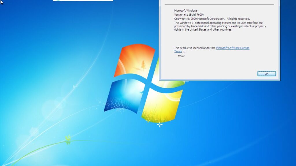 windows 7 professional desktop