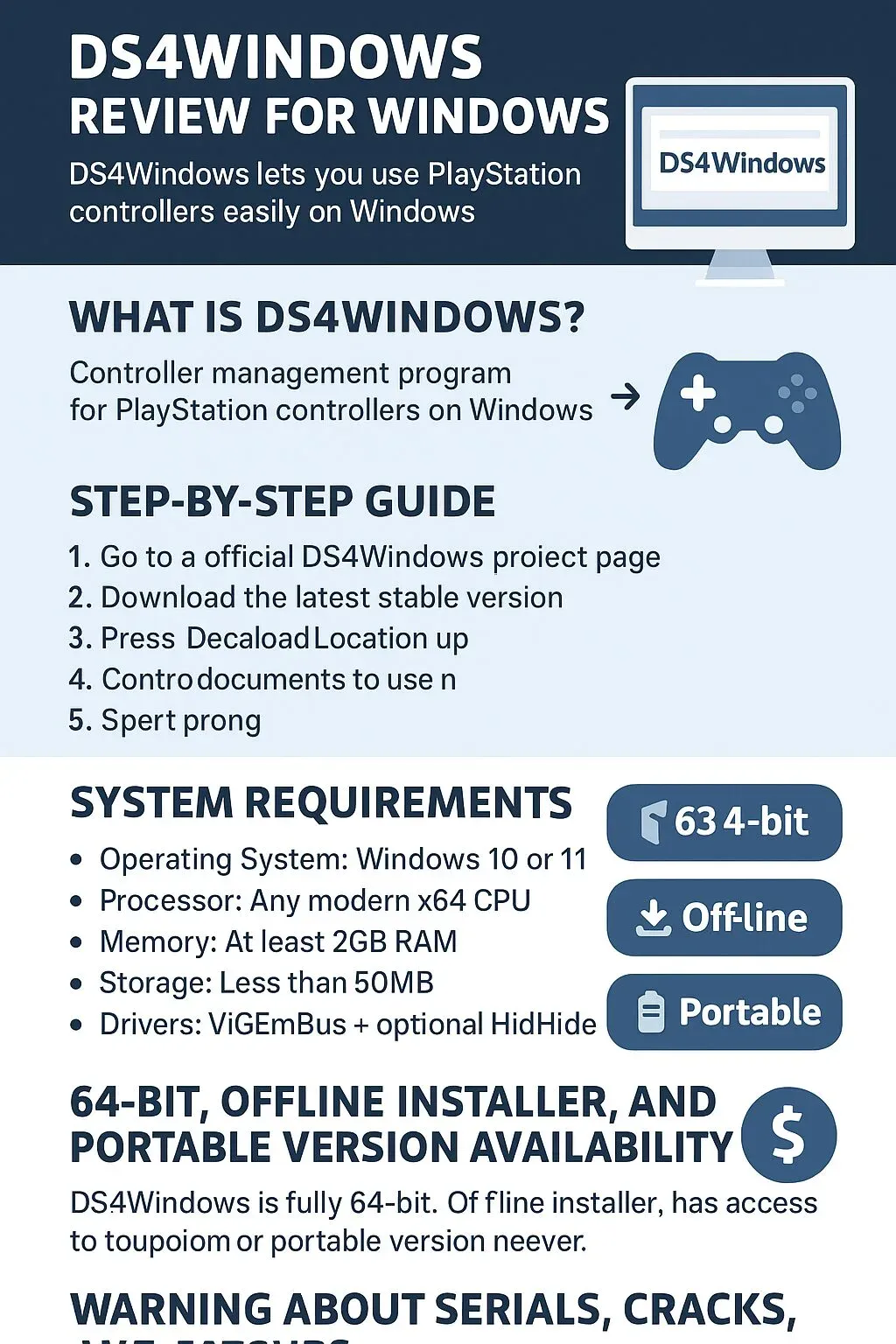 DS4Windows Infographic Summary
