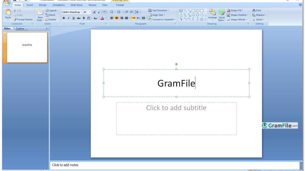 Microsoft Office 2007 PowerPoint