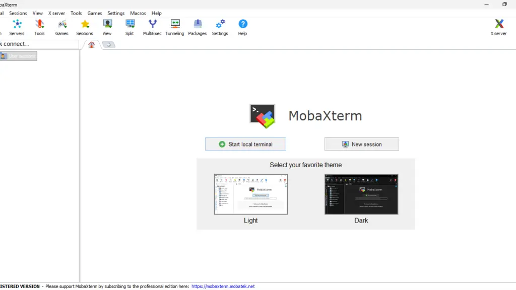 MobaXterm for Windows 11