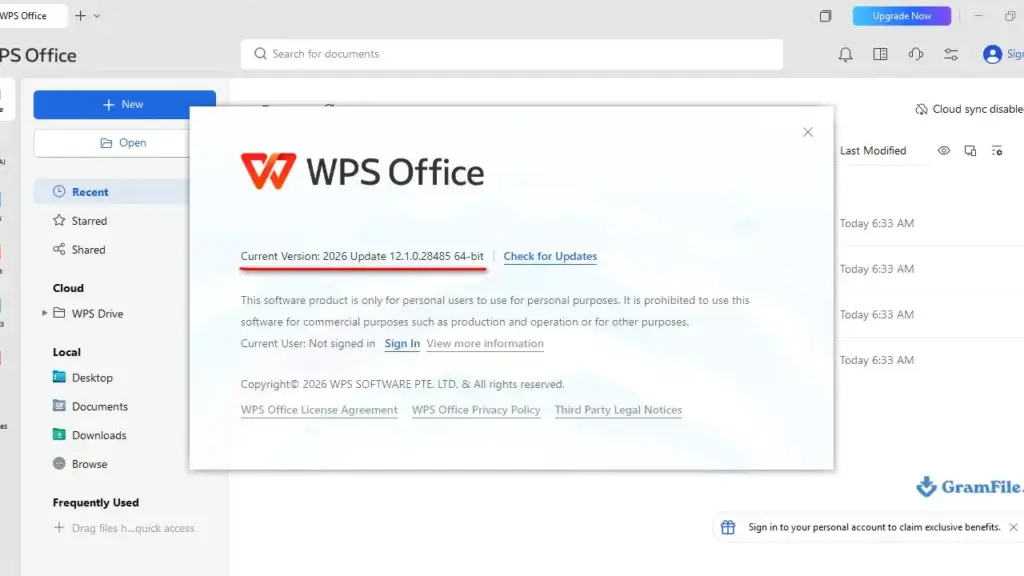 WPS Office 64 bit latest version
