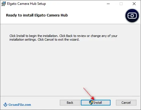 Click Install