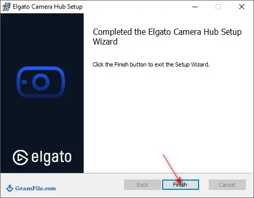 Click the Finish Button to Exit the Setup Wizard