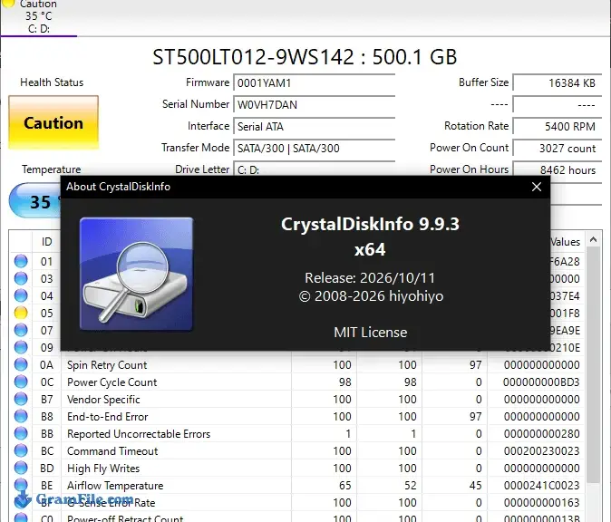CrystalDiskInfo 64 bit