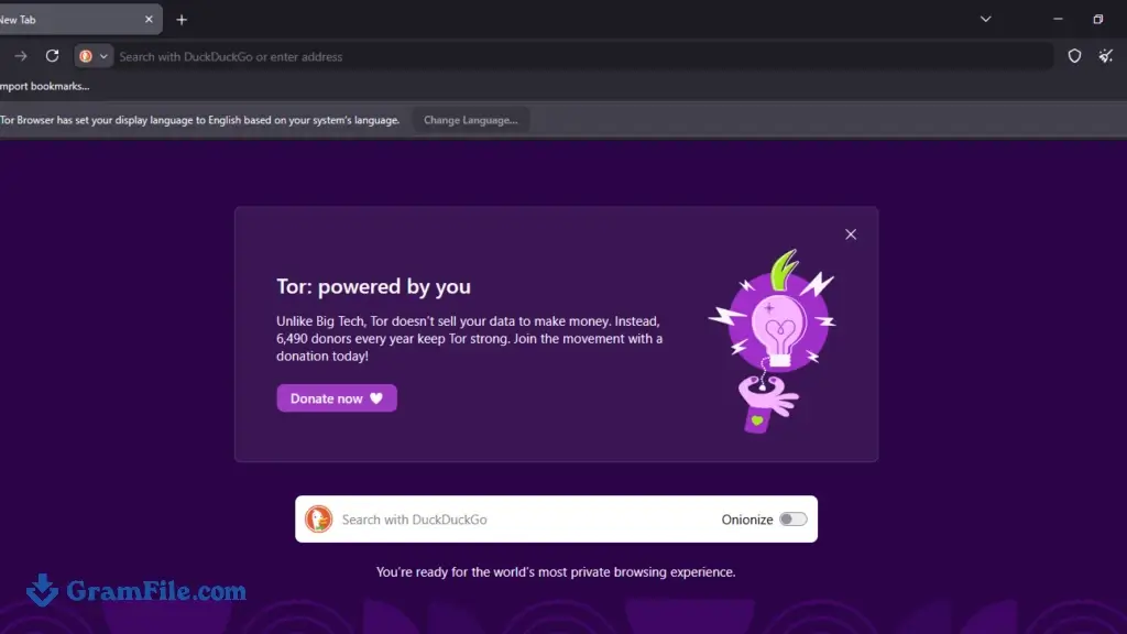 Protected by Tor